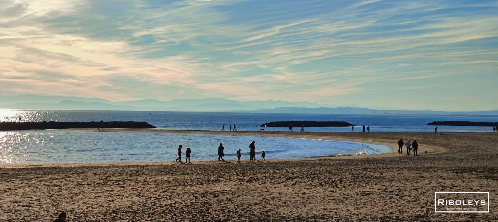 Superbe T3 Climatise Avec Wifi A 400M De La Plage Vias Zewnętrze zdjęcie